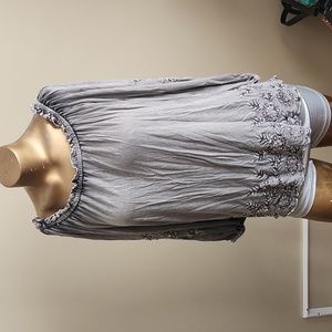 NEW womens grey blouse